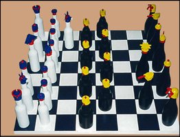 French-German Chess Set (1999)